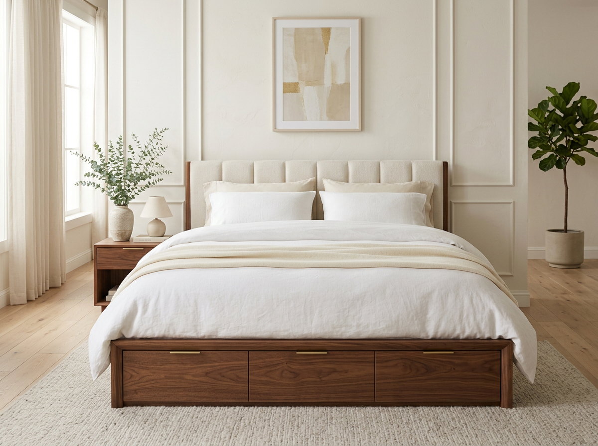 Storage Platform Bed