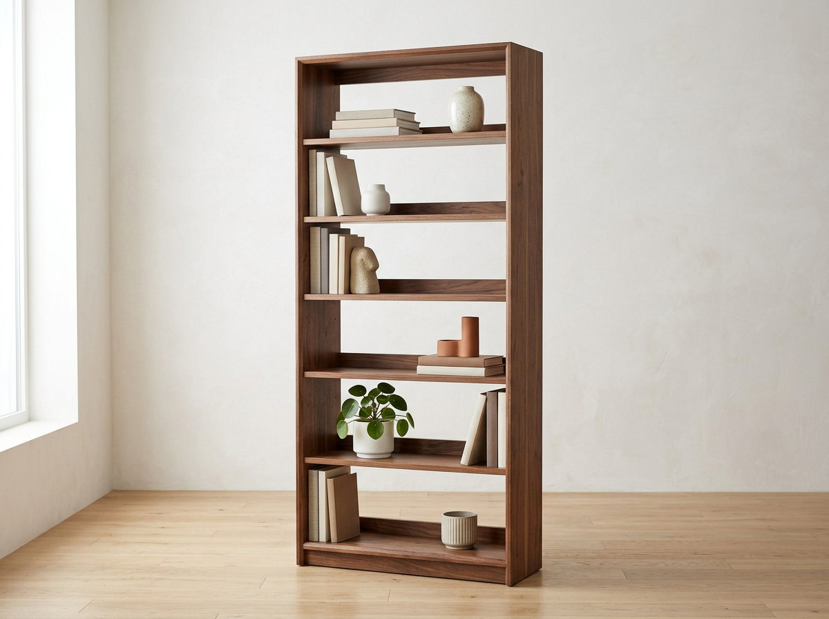 Solid Wood Bookshelf