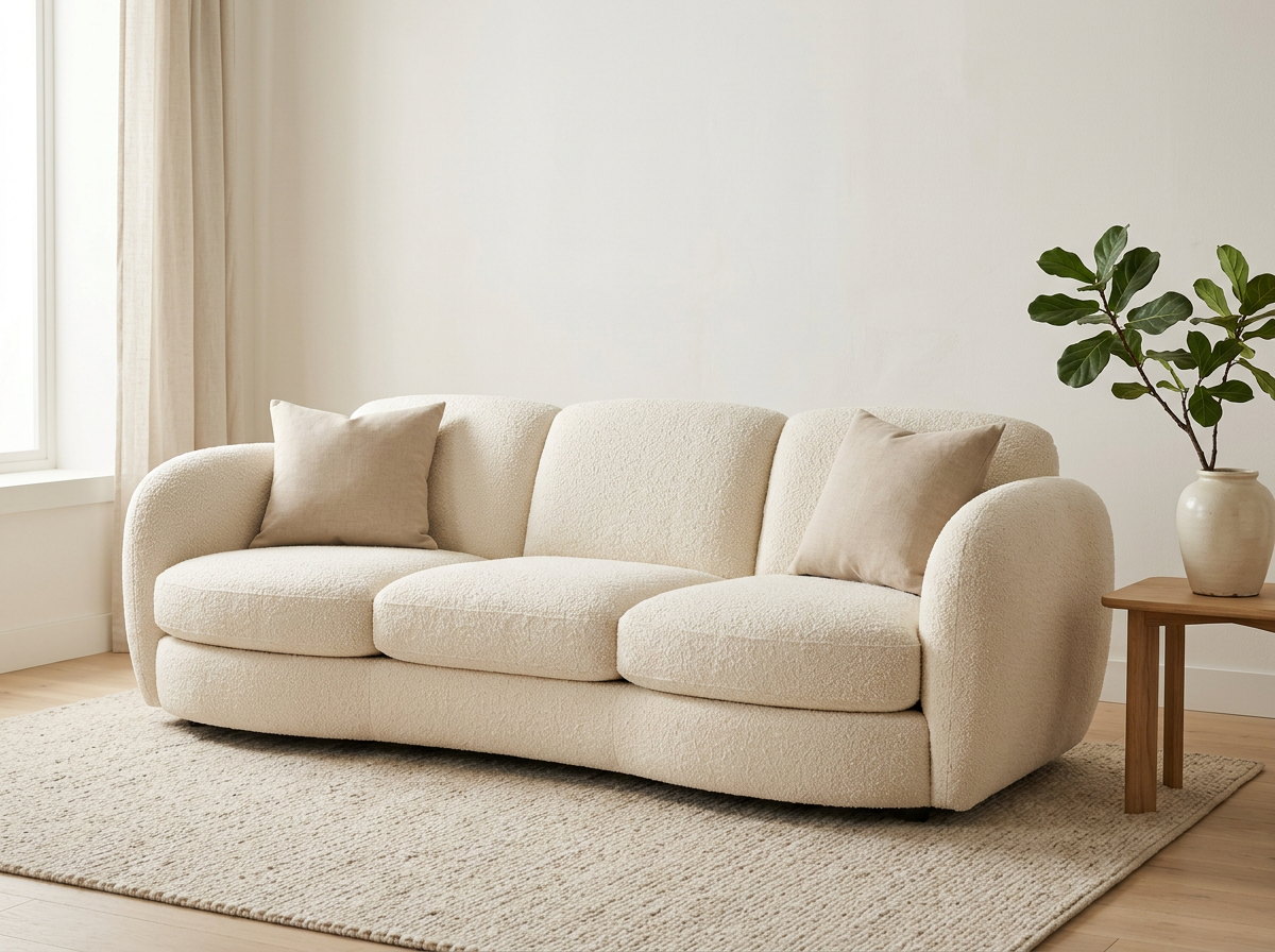 Comfortable sofa for a new home furniture set