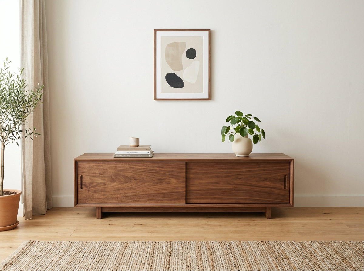 Minimal Floating Dresser