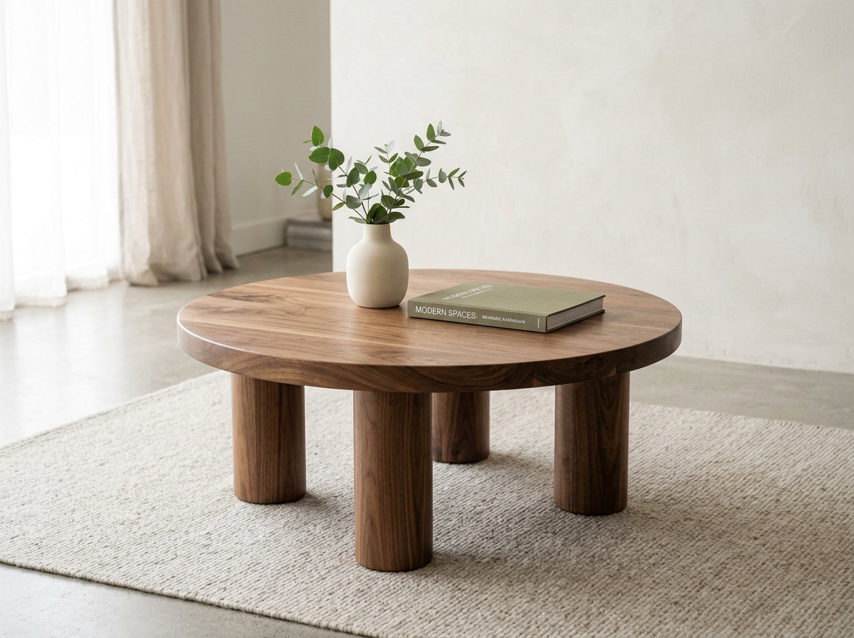 Round Mirror Vanity Set
