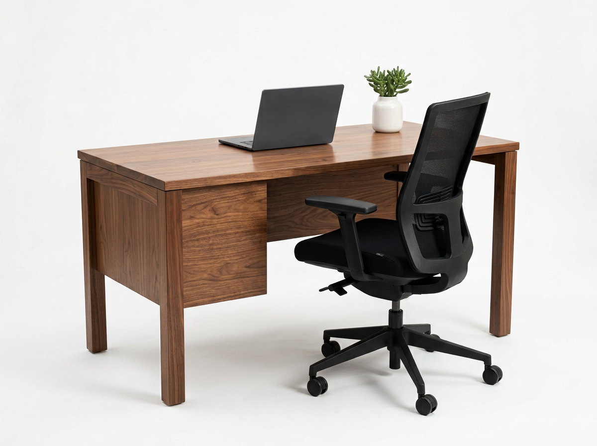 Executive Walnut Desk